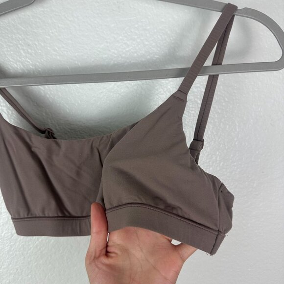 Skims Mauve Bralette XS Soft Stretchy Seamless Comfortable Lounge Everyday - Picture 2 of 6